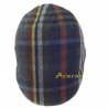 Gorra masculina lana Shetland en Tartan