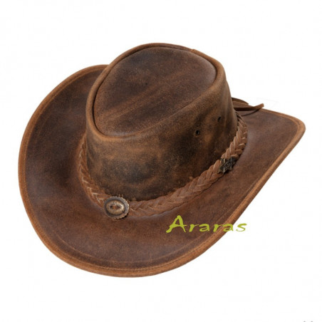 Sombrero Cowboy piel Caballo loco
