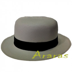 Sombrero Panamá Optimus grueso llano blanco de Araras