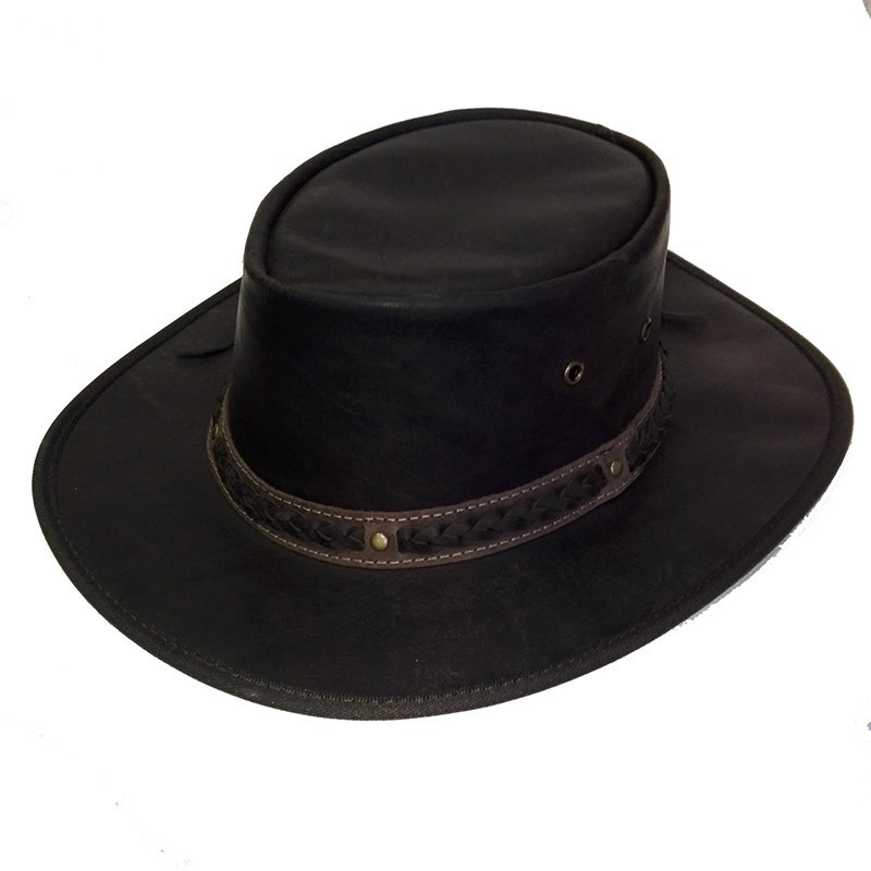 Sombrero Australiano piel canguro