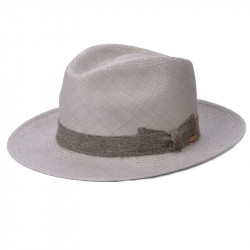 Sombrero Panamá FR Stefano gris