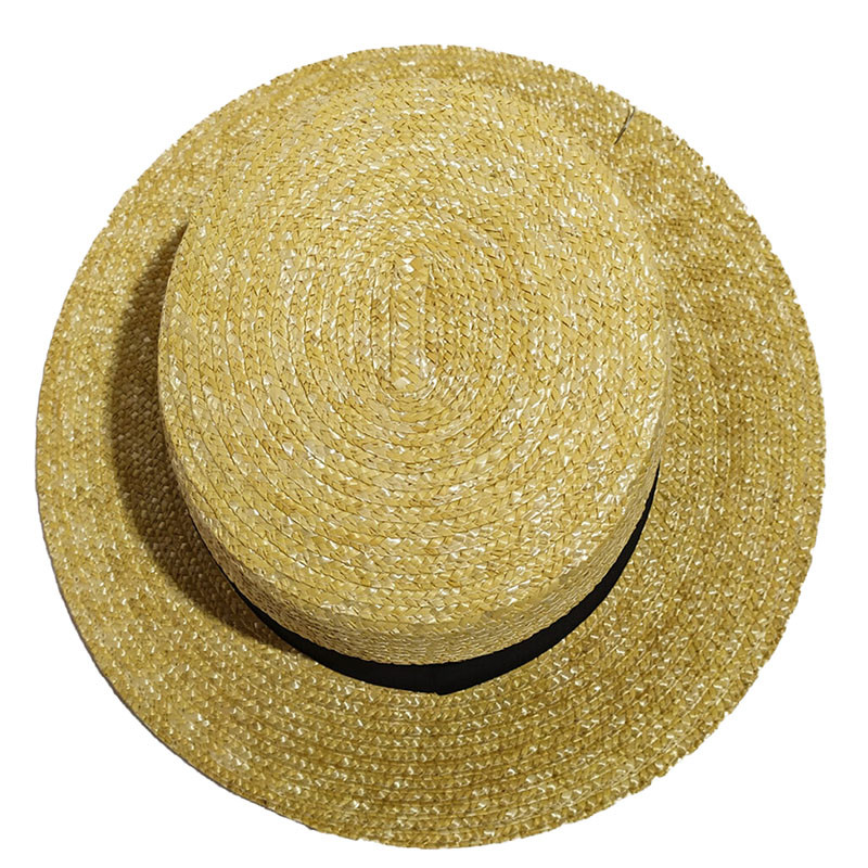 Canotier copa 9cm de paja fina