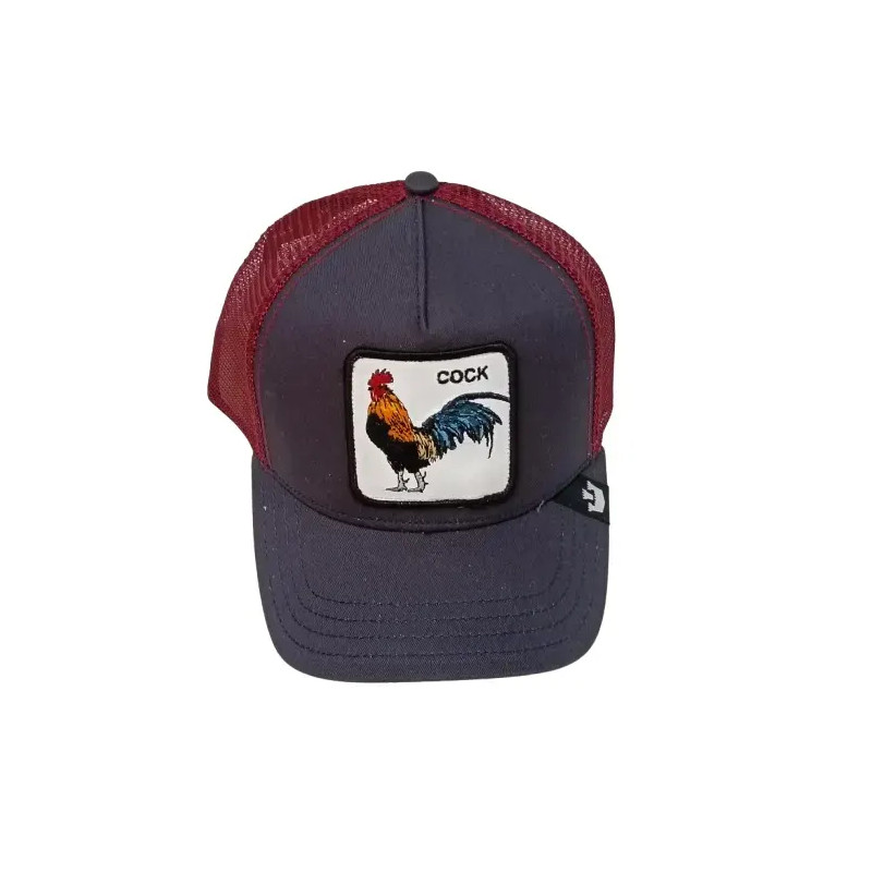 Gorra trucker animales "The Raibow Cock"