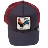 Gorra trucker animales "The Raibow Cock"