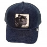 Gorra trucker animales "The jeans Black Panther"