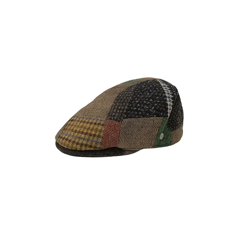 Gorra Bei 6 panel patchwork BrokPatch