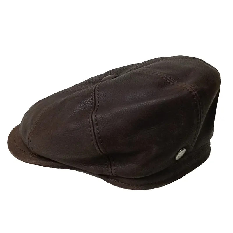 Gorra piel newsboy Irlanda