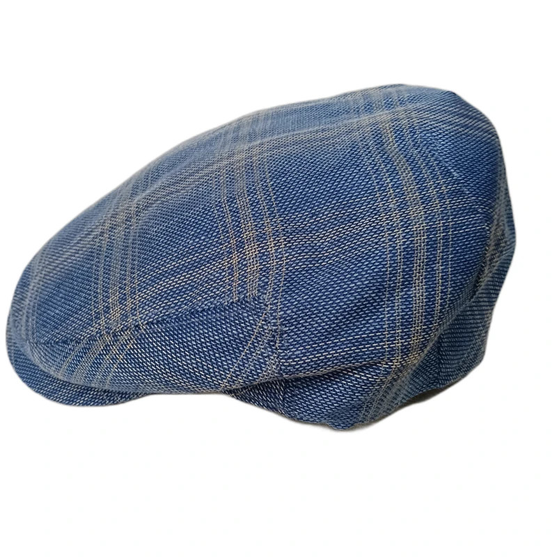 Gorra campera HC0001 cuadros 726 blue