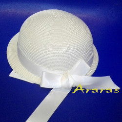 Sombrerito ceremonia bebe SL202 en Araras